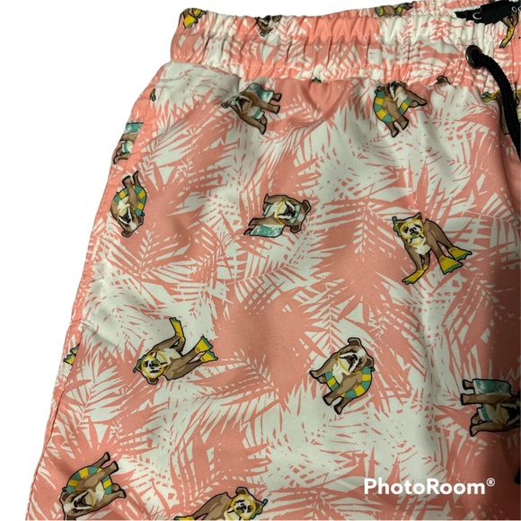 NWT Men’s Club Room 7” Quick Dry Swim Trunks Size Small - Picture 4 of 5